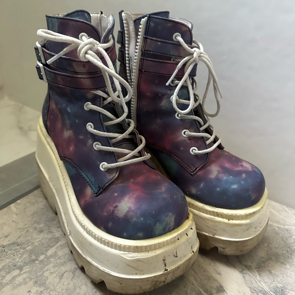 Demonia Reflective Stackers - Picture 8 of 12